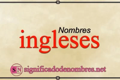 Nombres ingleses